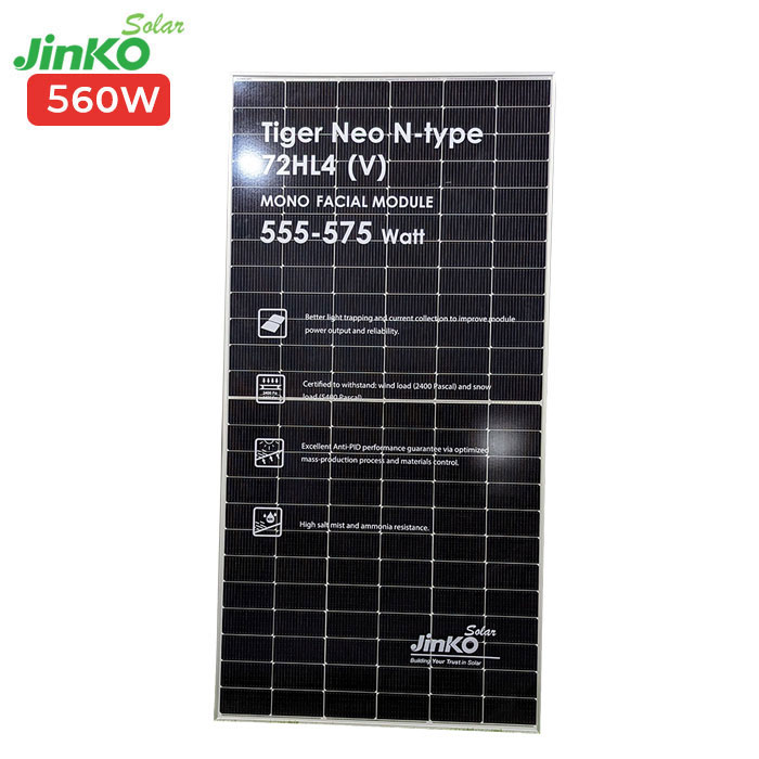 Tấm pin thế hệ mới Jinko Solar Tiger Neo